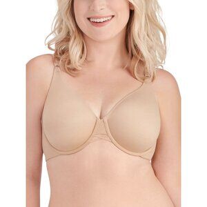 Vanity Fair Radiant 2-Ply Back Smoothing Underwire Bra  SIZE 40C HONEY BEIGE